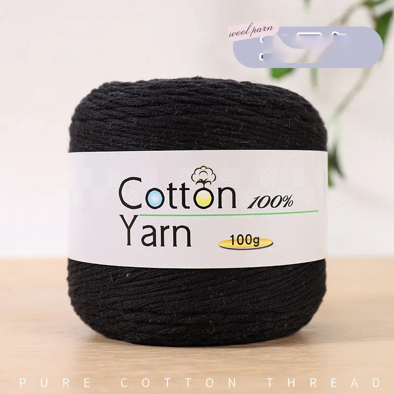 16 Strand Medium Coarse Children's Pure Cotton Yarn Hand WovenBaby Thread
